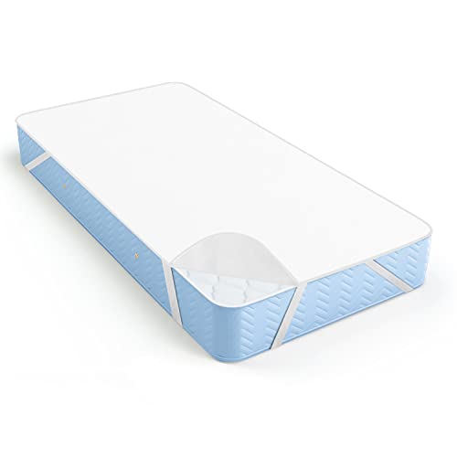 FOTFLACE Protège Matelas 100 x 200 cm Imperméable, Respirant, Hypoallergénique Cover