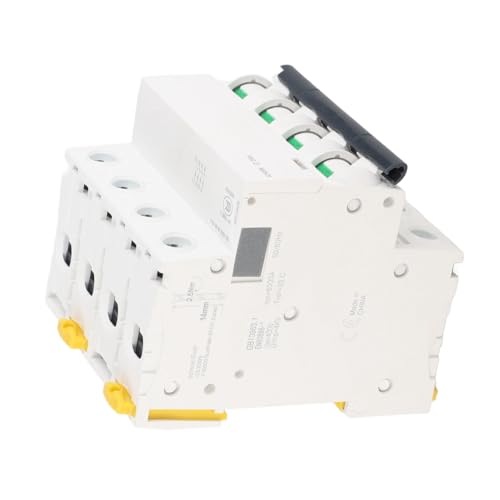 Disjoncteur 4 pôles en PA66 haute résistance pour protection 400V 25A
