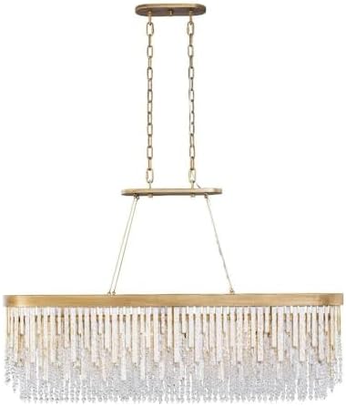 Lafayette 6-Lt Linear Pendant - Havana Gold