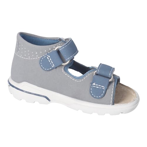 RICOSTA Manto | Graphit/Petrol | Childrens Rip Tape Sandals4