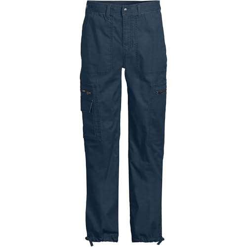 Lands' End Men's Ripstop Parachute Cargo Pants3