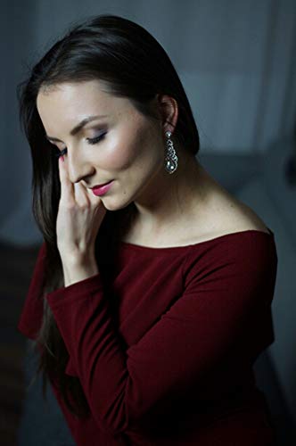 Mecresh Bridal Wedding Crystal Chandelier Dangle Earrings For Women Valentine’s Day Gifts #TOP1