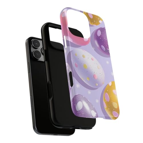 Coque r&eacute;sistante iPhone 16 Pro Max brillante antichoc violette