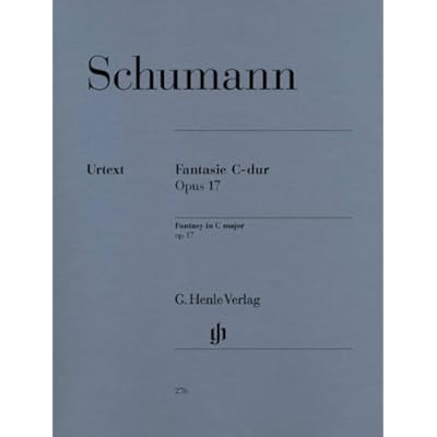 Fantasy C major op. 17 - piano - (HN 276): Instrumentation: Piano solo