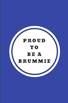 Paperback Proud To Be A Brummie: Lined Note Book