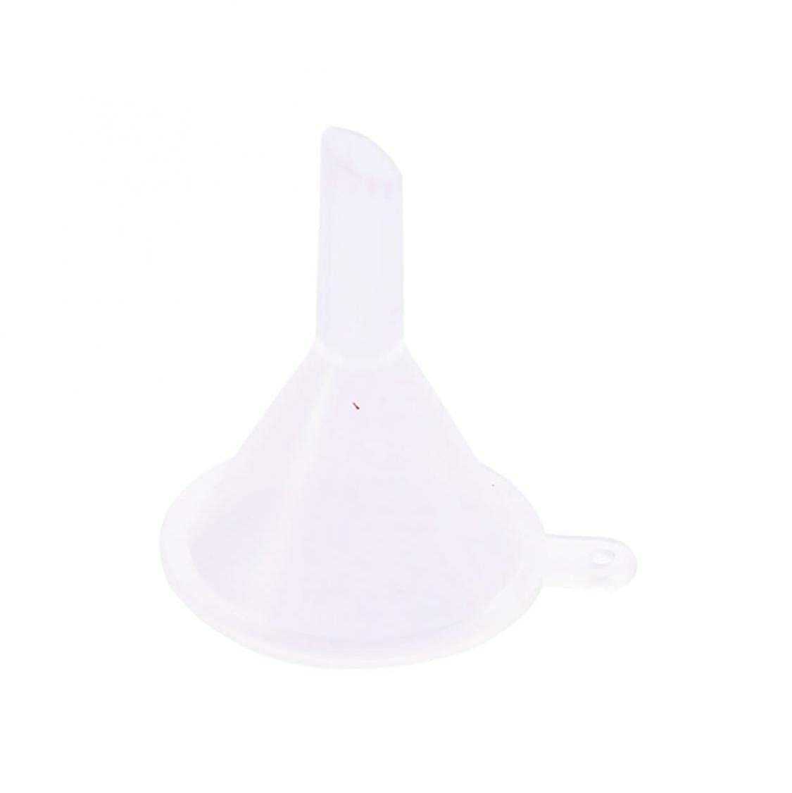 Care ProdDEte and Tools Mini Funnel Clear Plastic Funnels Cosmetic Sub-Tool Small Tiny Perfume FunnelsCarrying Liquid BottleCosmetic Samples Durability and Convenience
