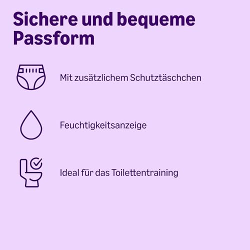 by Amazon Disney-Windelhosen, Größe 5 (12–17 kg), 140 Stück (2 Packungen à 70 Stück), weiß, Monatsvorrat (früher von der Marke Mama Bear, dasselbe Produkt) 4