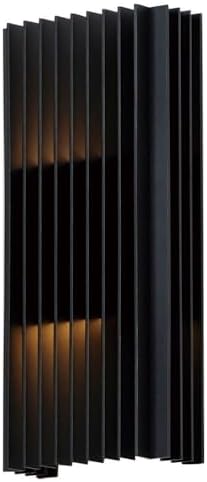 ET2 Rampart - 12W 2 LED Outdoor Wall Mount-14 Inches Tall and 6.25 Inches Wide