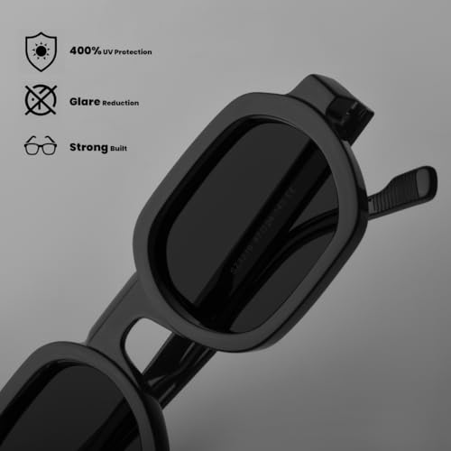 Image of SAM AND MARSHALL VELAR Sunglasses I 400UV Protection I Square Sunglass I Men & Women