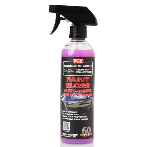 Paint Gloss Showroom Spray N Shine Quick Detail Sprayer for Car Paint Water-Based Spray to Remove Dust Fingerprints & Smudges Enhances Shine Without Full Detail