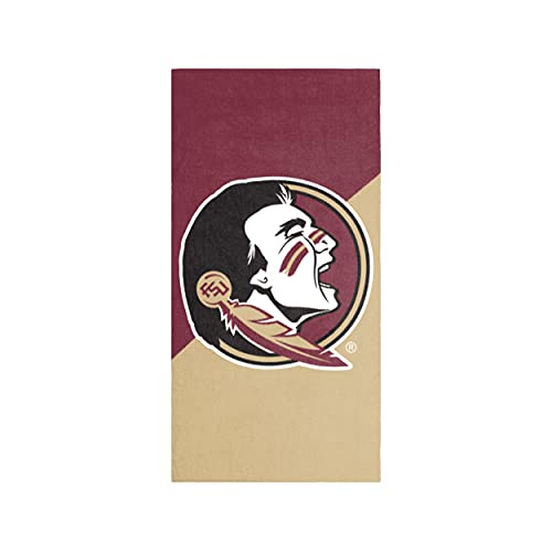 Florida State Seminoles NCAA Big Logo Beach Towel