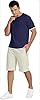 AIYINO Mens Short Sleeve Lightweight Athletic Soft T-Shirt Novelty Summer Casual Workout Sportstyle Crew Neck Shirts 4XL Navy #4