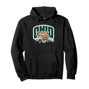 Ohio Bobcats Icon Officially Licensed Pullover Hoodie