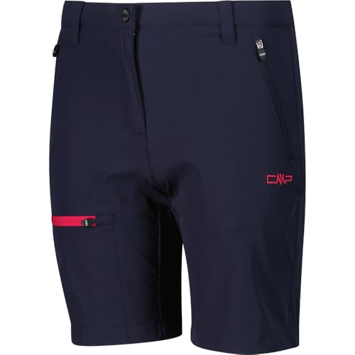 Bermuda short CMP enfants 152 bleu et magenta résistant pour toutes les activités