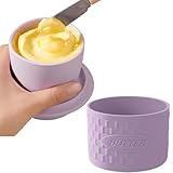 French Butter Dish,Dishwasher Safe Freezer Holder | Crock Lid - For Bakers Cooks Kitchen Indoor Housewarming Easter Christmas Birthday