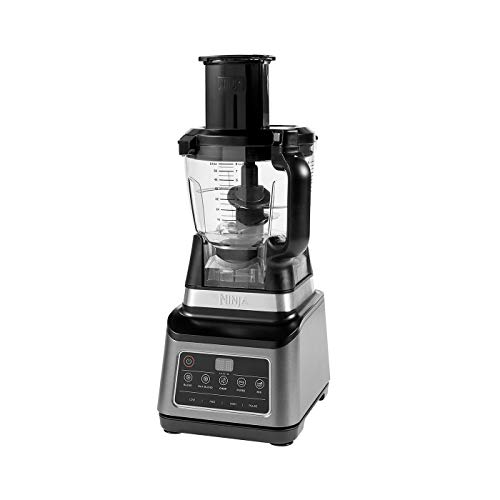 Ninja 3-in-1 Foodprocessor & Blender met 5 Automatische Programma's: Mengen, Max. Mengen, Hakken, Mixen, Pureren, 1,8L Kom, 2,1L Kan, 700ml Beker, Vaatwasserbestendige Onderdelen, Auto-iQ, BN800EU - Image 3
