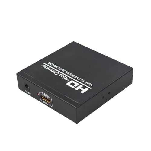 Convertidor HDMI a CVBS fácil de operar para transformar alta definición a televisores RCA 2