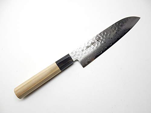 Sakai Takayuki/45 Layers Hammered Damascus,Japanese Style Santoku 180 mm/7.1"