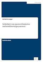 Sicherheit von passwortbasierten Authentifizierungssystemen 3961165181 Book Cover