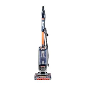 Shark Upright Vacuum Cleaner [NZ801UKT] Powered Lift-Away with Anti-Hair Wrap Technology, Pet Hair, Navy and Orange