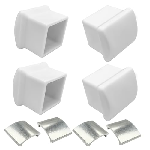 Showingo AC36-2 Ladder Stabilizer Rubber End Caps with Metal Insert, Extension Ladder Stabilizer Pads Compatible with Werner Standoff/Stabilizer AC78 & AC76 Replacement Rubber End Caps 4Pack