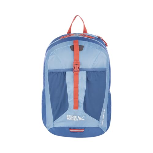 Image of Eddie Bauer Stowaway Packable Backpack | Travel | Outdoor | Lightweight | Foldable | Durable | Ripstop Polyester | 30L - Coast Blue