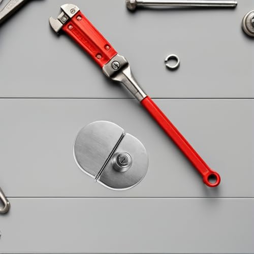 Serrure de porte vitrée en acier inoxydable finition haute précision - 7