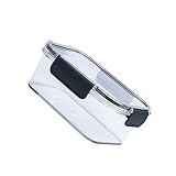 ULTECHNOVO Airtight Fridge Storage Container with Four Side Locking Lids Stackable Refrigerator Organizer Box for Food Preservation Water and Odor Resistant Crisper for Freshness Maintenance