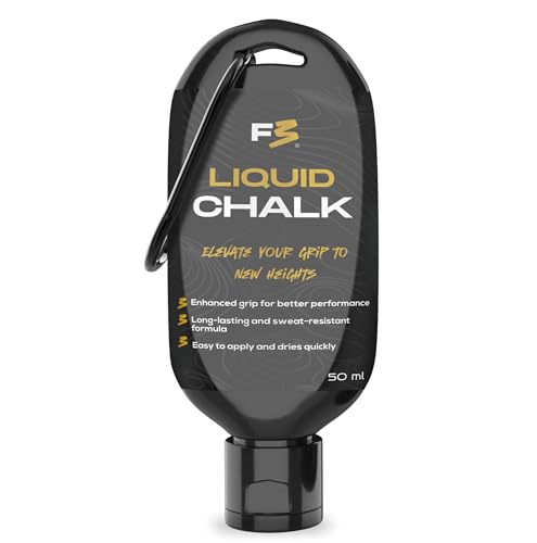 F3RALS® MAGNESIO LIQUIDO | Liquid Chalk Manos Secas y Agarre Firme en Escalada, Gimnasio, Padel,...