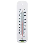 Accurate Room Thermometer Indoor and Outdoor to Measure Room Temperature in The Home Office Garden or Greenhouse - Easy to Hang and Read Accurate Wall Thermometer (Blue)