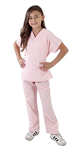 M&M SCRUBS Súper Suave Conjunto Infantil Rosa miniatura 2
