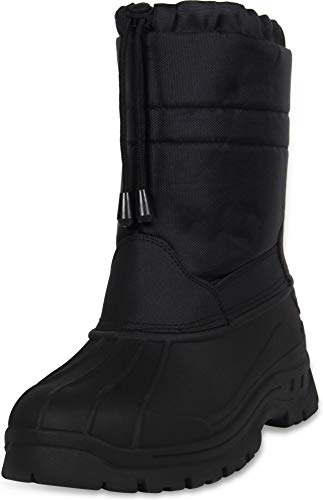 normani Canadian Snowboots Schnee Schuhe mit Frontreißverschluss Farbe...
