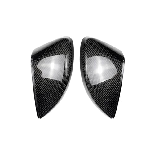 Real Carbon Fiber Compatible For A3 2013 2014 2015 2016 Replacement Car Side Rear View Mirror Cap Shell Cover Trim