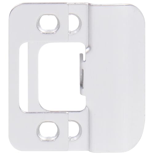 Stone Harbor Hardware Adjustable Strike Plate, Satin Chrome