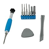 Solution de réparation portable : ensemble compact en plastique et métal qui se glisse facilement dans les sacs à outils pour les réparations en déplacement de Wii U, Switch New 3DS et autres consoles de jeu portables