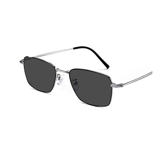 Ultraleichte photochrome Unisex-Brille aus reinem Titan, progressive multifokale Brillen, Fern- und Nahbereich mit doppeltem Verwendungszweck, Brille für ältere Menschen, Anpassungsgrad, HD-Harzlins Cover