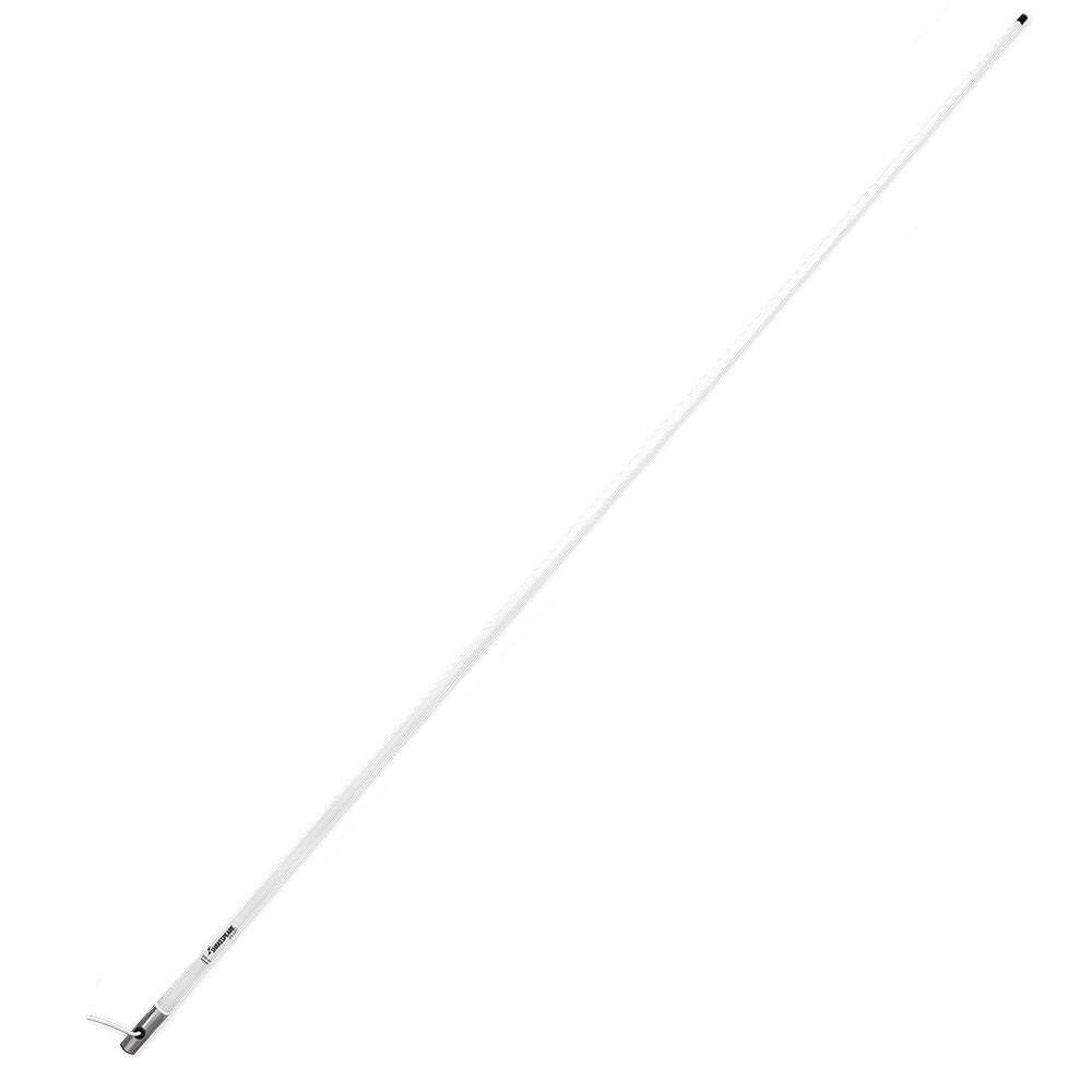 Shakespeare 5235-XT 8' Galaxy AM / FM Entertainment Band Antenna, white