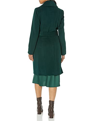 Cole Haan womens Belted Wool Classically Elegant Coat for Year-round Style (Standard and Plus Size2