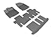 3D MAXpider Custom Fit Kagu Floor Mat (Gray) for 2013-2020 Infiniti QX60/ JX - 1ST Row 2ND Row 3RD Row