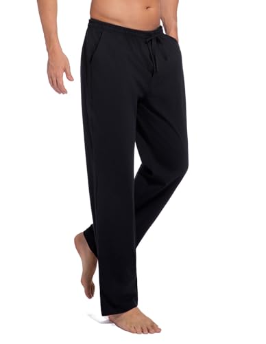 Men's cotton pajama bottoms Soft and comfortable men's pajama pants with pockets casual3