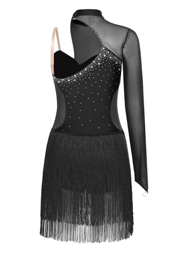 Robe de danse lyrique haut de gamme à strass renvena pour compétition - 2
