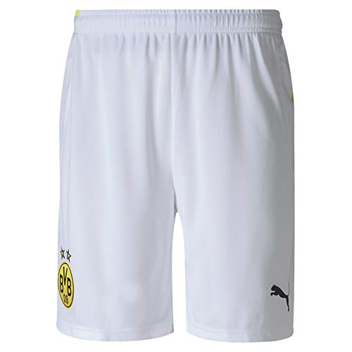 PUMA BVB Shorts Replica, Pantaloncini Uomo, White