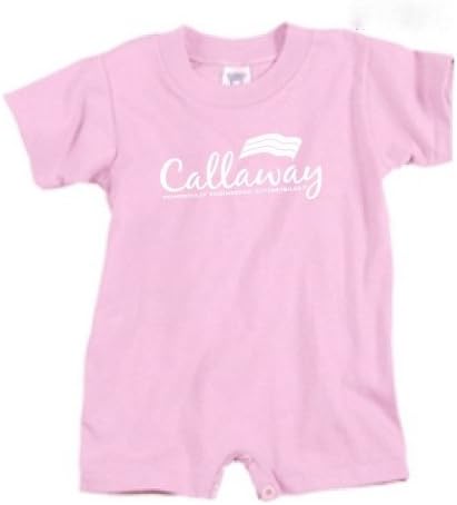 Callaway Cars 980.94.9552.L Pink Large Infant Girls' Play Romper