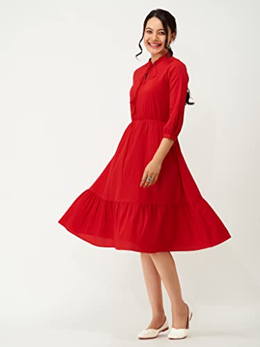 Image of AASK Women Fit and Flare Dress