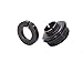 Peer Bearing GR205-16 GR200 Series Insert Bearing, Relubricable, Grip-it 360 Degree Locking Collar, Single Lip Seal, 1" Bore, 15 mm Wide Inner Ring, 38.4 mm Spherical Outer Ring, 52 mm Outer Diameter