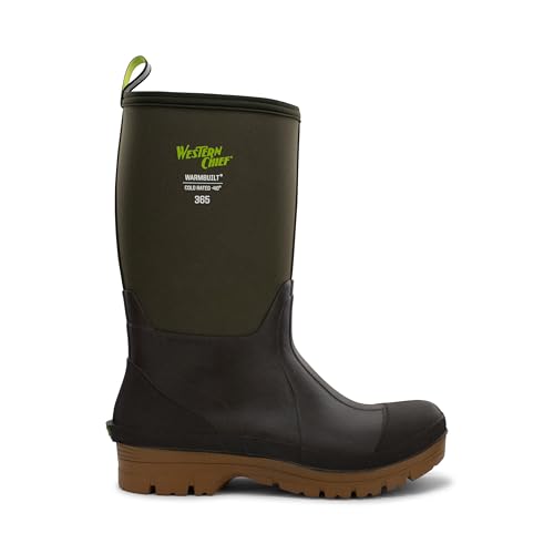 Image of Western Chief Unisex 365 Neoprene Cold Weather Boots for Men and Women | Waterproof rubber with insulated lining, anti-slip outsole, comfort insole, ankle, mid and tall snow boot for outdoor wear