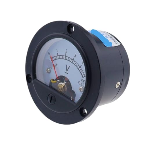 Voltmètre analogique 75V DC DH-52 à aiguille haute visibilité