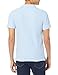 IZOD mens Short Sleeve Pique polo shirts, Light Blue, 40-41 US