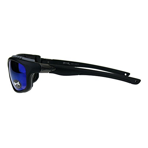 Choppers Mens Biker Sunglasses Foam Padded Wind Blocker UV 4004
