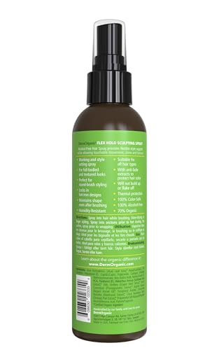 DermOrganic Sculpting Spray fijador para cabello 8 oz miniatura 5